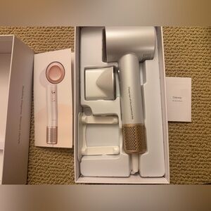 Tideway Hair Dryer model M01, color gold, 1500W, original box, never used